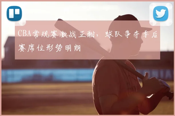 CBA常规赛激战正酣，球队争夺季后赛席位形势明朗