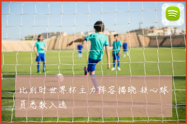 比利时世界杯主力阵容揭晓 核心球员悉数入选